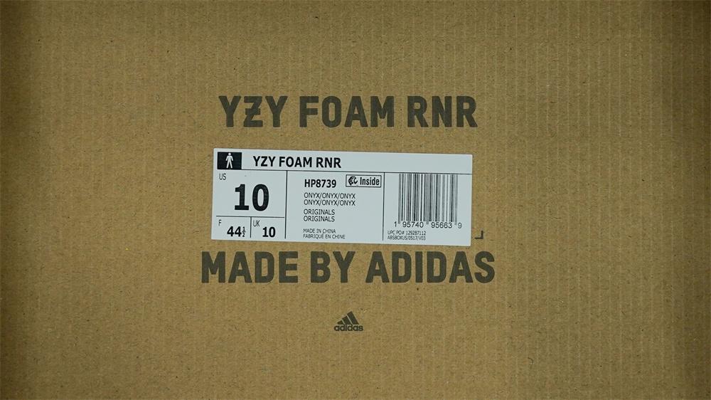 PK GOD adidas Yeezy Foam RNRO nyx RETAIL MATERIALS READY TO SHIP